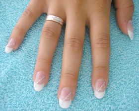 Gel nagels met Nailart